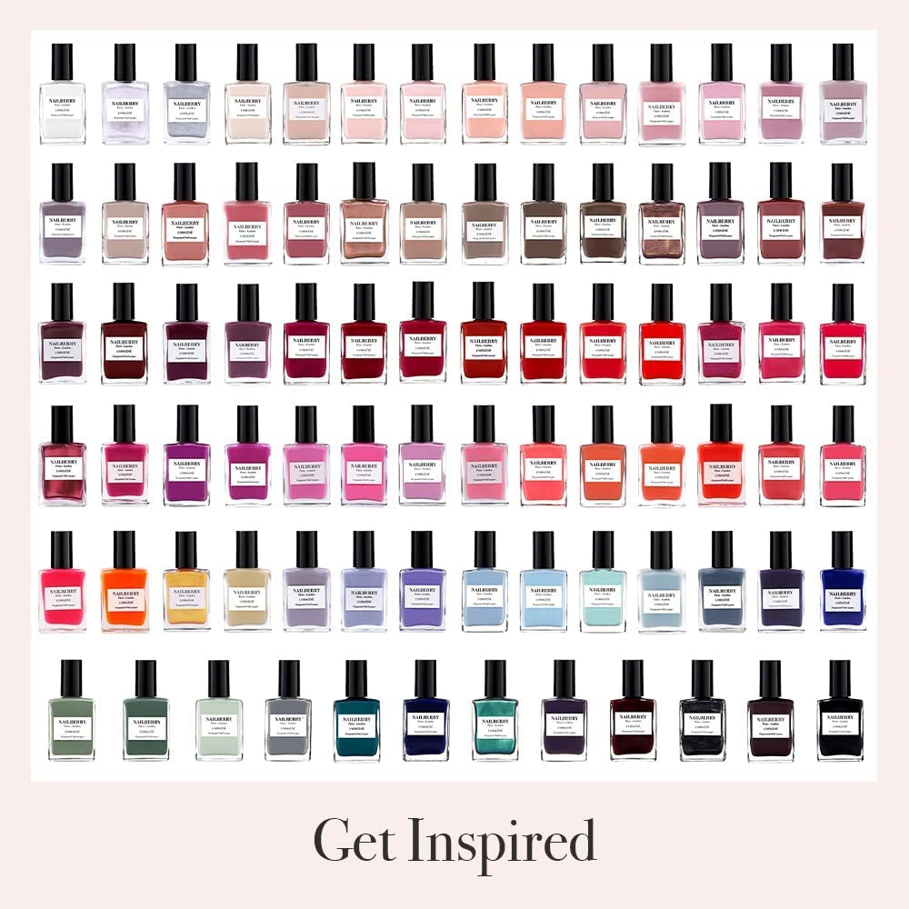 Nailberry Shine & Breathe Oxygenated Top Coat 15 ml | Boosts the Vibrancy, Shine and Staying Power of your Polish