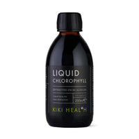 KIKI HEALTH KIKI Health - Liquid Chlorophyll, Extracted from Alfalfa - 100mg Chlorophyll Extract Per Serving - Natural Internal Deodoriser - 100% Natural Ingredients - Vegan Friendly - 250ml