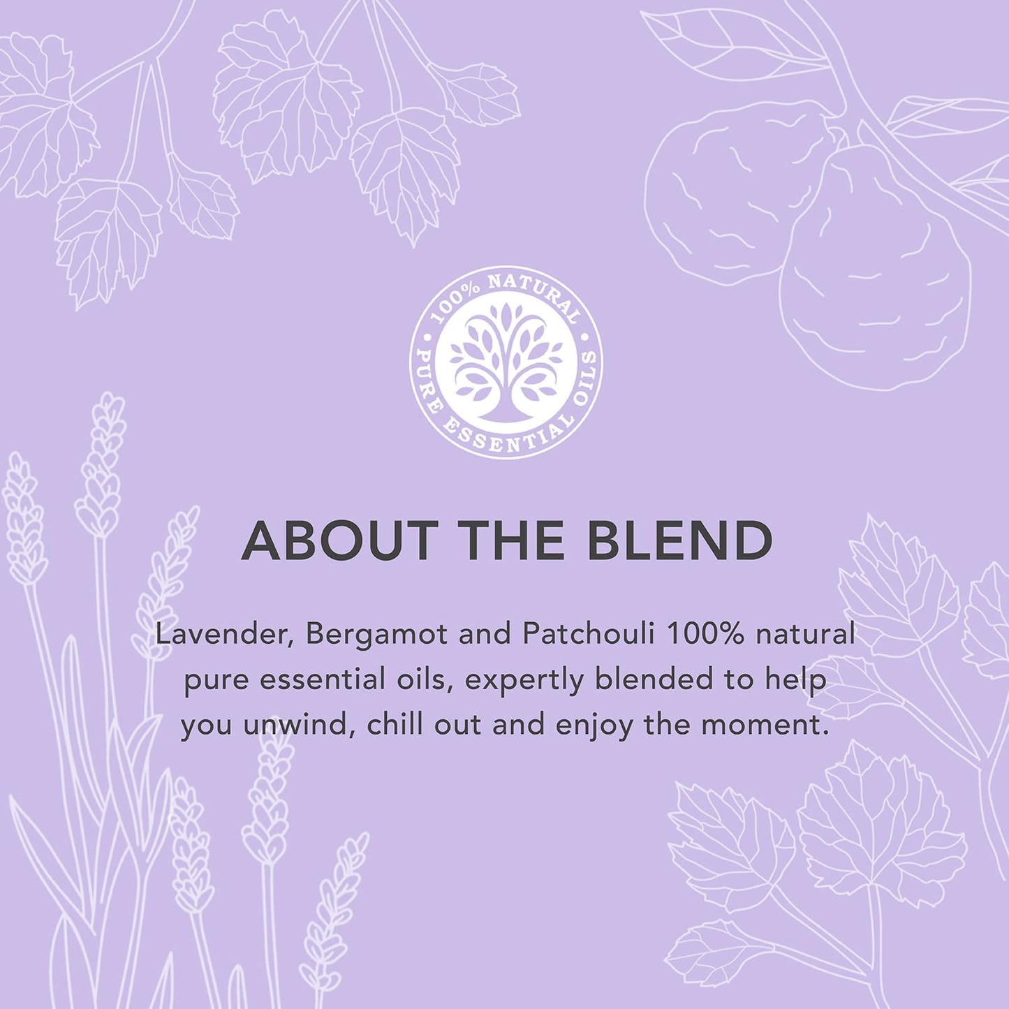 Tisserand - Real Calm Massage & Body Oil - 100% Pure Essential Oil - Lavender, Bergamot, and Patchouli - Calming Aromatherapy - 100ml