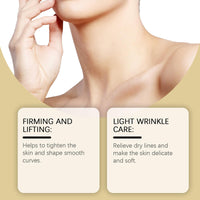 Neck Cream,Neck Firming Cream,Neck Firming Creams with 3 Roller Massage,Tighten and Lift Neck Cream,Anti-Aging Cre/am to Reduce Wrinkles,Fine Lines and Double Chins,Necks Smoothing Crea/m for Women