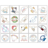 Yangsiw Cinnamoroll Temporary Tattoo for Fans, 20 Sheets Big Temporary Tattoo Body Art Tattoo Stickers,Goody Bag Stuffers Party Bag Fillers (2x2 Inch)