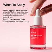 ANUA 10% Niacinamide+ 4% Tranexamic Acid Serum, Ceramide, Hyaluronic Acid, Vitamin B12 natural color, for Sensitive skin, Korean Glass Skin, Fragrance-Free (30ml /1.01 fl.oz.)