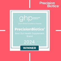 PrecisionBiotics Daily Immune Support - Daily Gut Health Probiotics Supplement - L.CASEI 431 Bacterial Culture Strains + Vitamin C - 30 Capsules