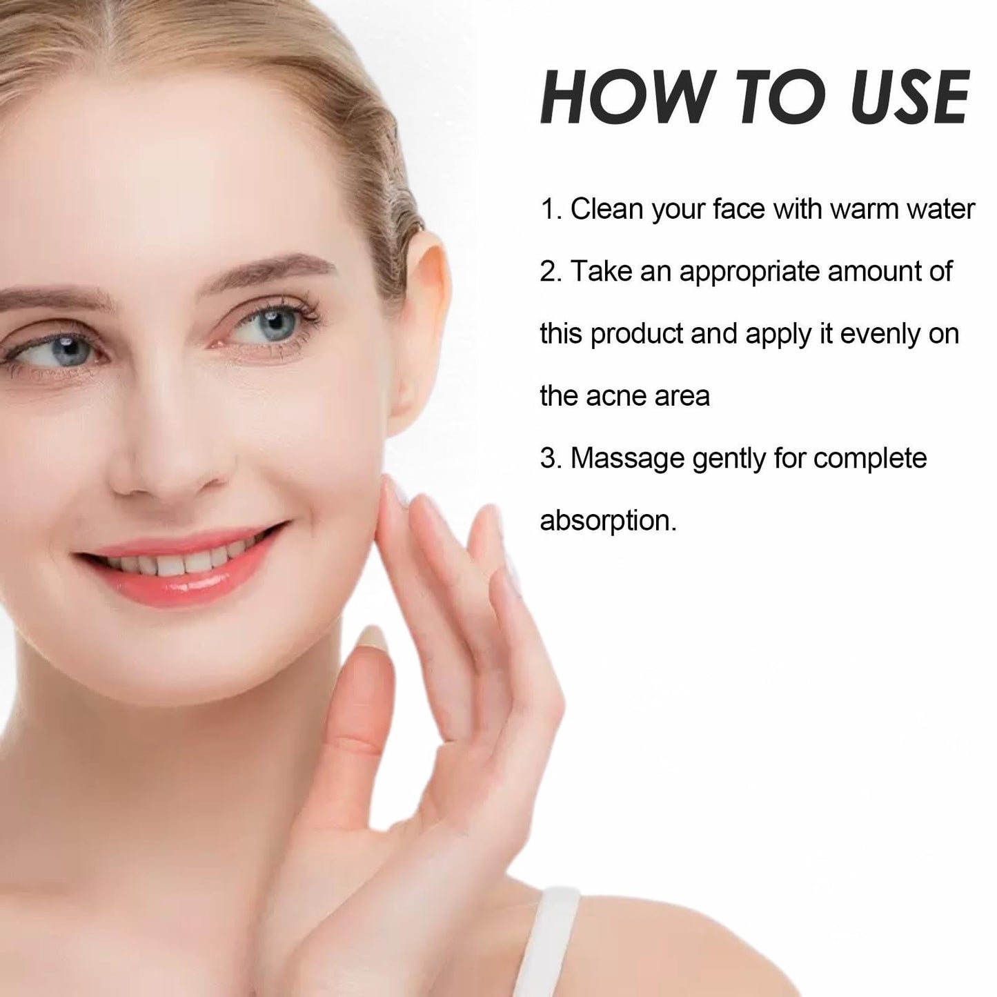 1PCS Acne treatment gel, Anti-Acne Cream, Spot Treatment Pimple Cream,Moisturizing gel for relieving and soothing redness, Acne treatment and spot treatment 20g.