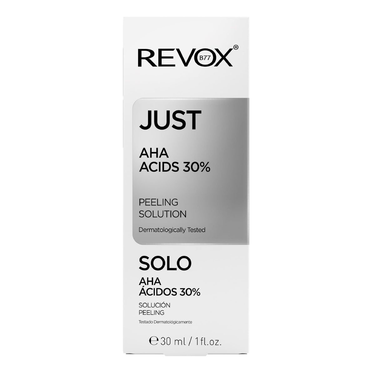 REVOX B77 Alpha Hydroxy acids Just AHA Acids 30%, 30 ml, Revox