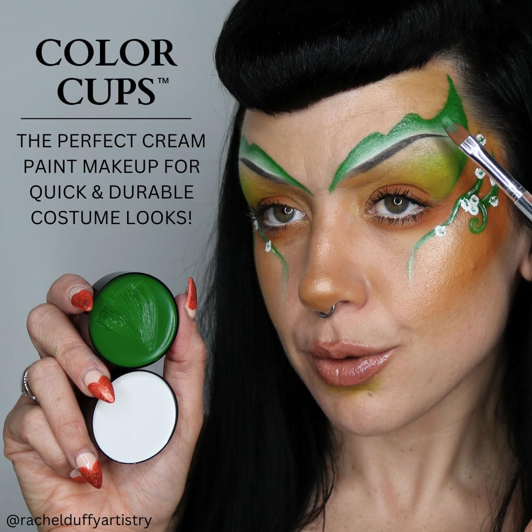 Mehron Color Cup Carded Yellow Makeup Accessory