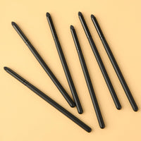 WLLHYF Eyeliner Smudge Brush Pencil Pointed Professional Applicator Blending Sponge Brush Stick for Eyeshadow Eyebrow Reusable Makeup Tool Pencil Brush Set