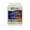 Intelligent Formula Vision Defender BP Eye Health Supplement – Eye Pressure, Circulation & Retinal Support – Plant-Based Natural Bilberry & Pine Bark Extracts Packed with Antioxidants – 60 Vegan Capsules – Made in UK
