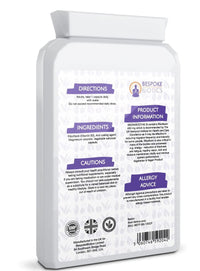 Premium Vitamin B2 Riboflavin 400mg per Capsule 120 Days Supply - Migrasoothe-B Pharma Manufacturing Standards UK Made Migraine Support, Stress, Tremors & Energy Vegan. NHS Recommended Vitamin B2 400