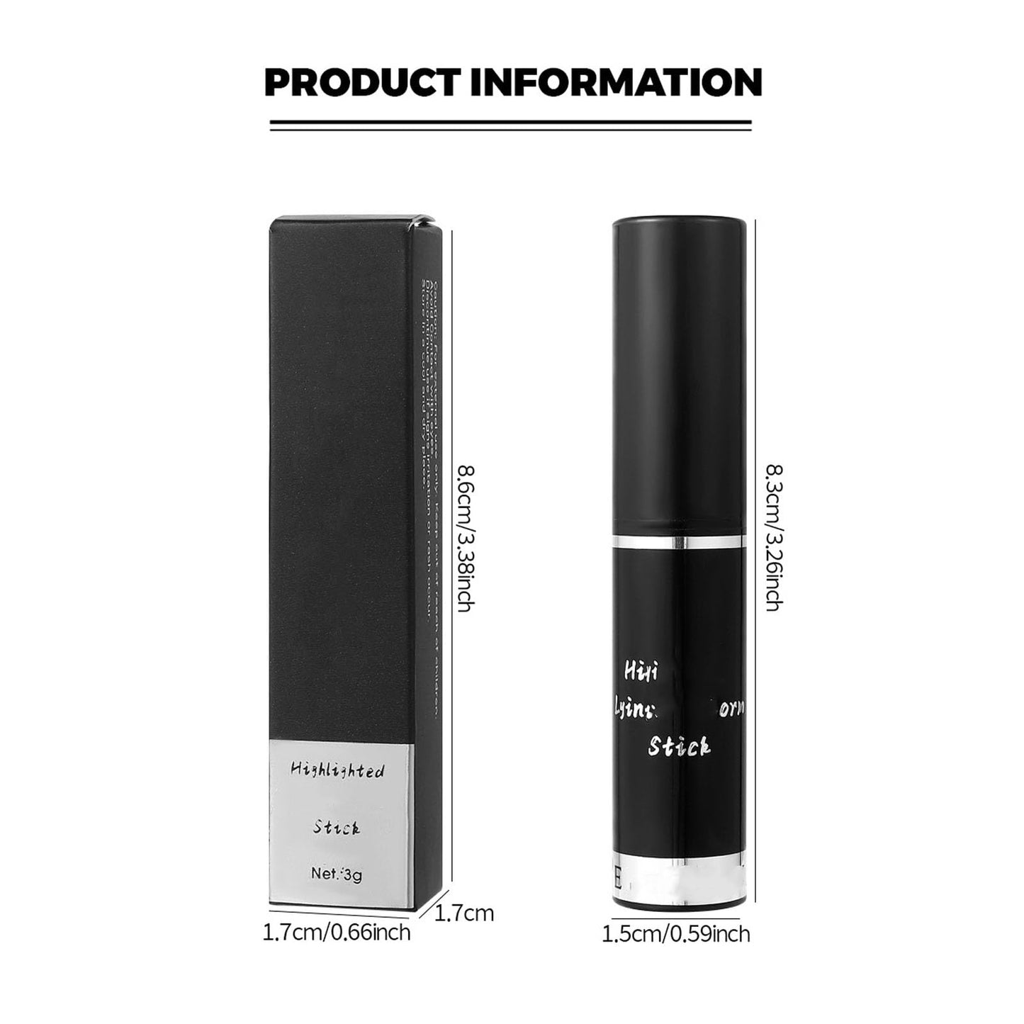 LYNTYAOU Rose Pearl Pink Shimmer Eyeshadow Stick, Bright Pink Color Pen, Metallic Mermaid Cream Eye Shadow Crayon, Pearlescent Glitter Eyeshadows Pencil, High Pigmented Eyeliner Smooth for Eyes Makeup