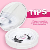 PRO LASHBEAUTY Magnetic Eyelashes With Applicator Long Lasting And Reusable Magnetic Lashes Kit 5Pcs Magnets Per Piece No Glue Needed False Eyelashes Waterproof,Cruelty Free,Easy To Wear(1pair,Vibrant)