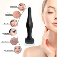 Koi Beauty KOI BEAUTY Derma Stamp 0.5mm for Hair and Beard Growth, Derma Roller with 175 Real Individual Needles Titanium for Face Body Scalp Care, Professional Microneedling Dermastamp for Women and Men at Home
