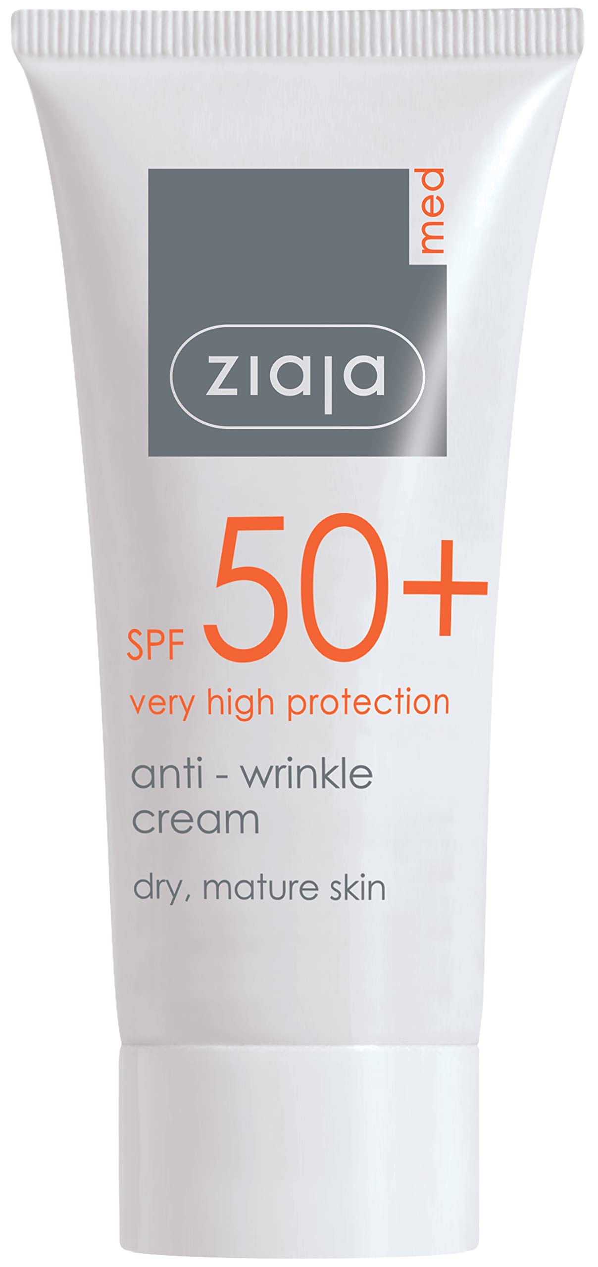 Ziaja Med Spf 50+ Anti-Wrinkle Cream / Dry,Mature Skin 50Ml