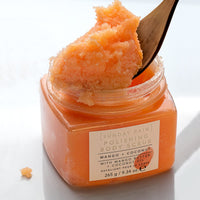 Sunday Rain Polishing Body Scrub for Extra Smooth & Soft Skin, Vegan and Cruelty-Free, Tropical Mango Butter and Coconut Oil, 265g