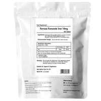 UKHealthHouse Ferrous Fumarate Iron Tablets 14mg Blood Cells Energy Anaemia Tiredness Pregnancy High Strength General Health & Well Being Supplement Vegan (180)