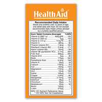 HealthAid A to Z Multivit - 90 Vegan Tablets, Pack of 1