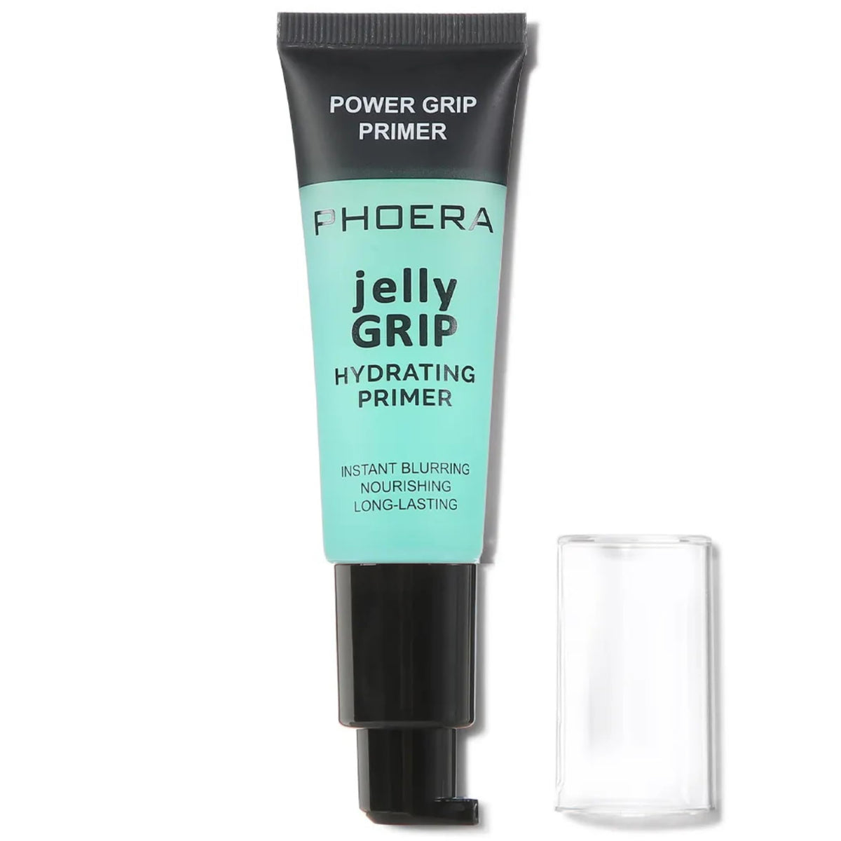 Noble Gifts Power Grip Primer, Sticky Gel Based & Hydrating Face Primer for Smoothing Skin & Gripping Makeup, Moisturises and Primes, Brightens and Evens Skin Tone, Clear for all Skin Tones, 24ml (Green, 24ml)