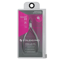 STALEKS PRO Cuticle Nippers Staleks 3mm / 4mm/ 5mm / 7mm Smart 31 Staleks Manicure Pedicure Tools (7mm)