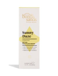 Bondi Sands Sunny Daze Hydrating SPF50+ Face Fluid Drops | UVA & UVB protection, Vegan and Cruelty Free| 30ml/1.01 FL OZ