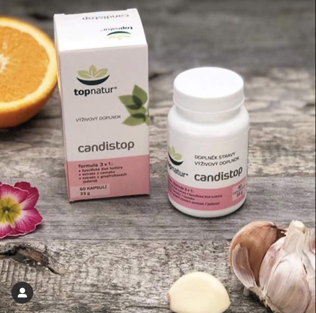 Topnatur CANDISTOP Candida Cleanse and Yeast Support | Thrush Treatment for Women | Natural Supplement with Probiotics, Inulin, GSE and Garlic Prevents BV Infections and Restores Balance!