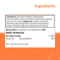 Quest 2500IU Vitamin D 90 Tablets, 90 Tablet