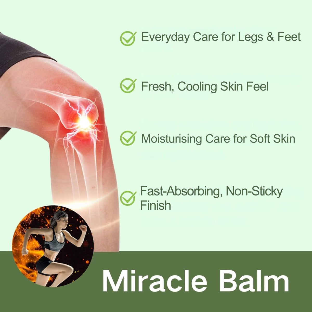 SHEBEEDO Foot Balm, Miracle Balm for Legs & Feet, Moisturising Skin Care Balm - Lightweight Non Greasy Texture, Fast Absorbing Body Balm for Daily Care, Home Relaxation & Post Activity Use