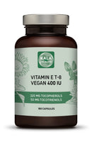Kala Health Vitamin E - All 8 Tocopherols + Tocotrienols 400 IU Vegan - Alpha Tocopherol/Tocotrienol + Beta Tocopherol/Tocotrienol + Gamma Tocopherol/Tocotrienol + Delta Tocopherol/Tocotrienol