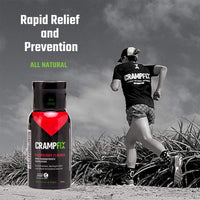 CRAMPFIX Crampfix 50ml Flip-Top Lid Squeeze Bottle - Fast & Effective Relief from Muscle Cramp (Espresso)