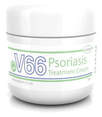 V Series Creams V66 Psoriasis Treatment Cream UK Made Paraben and Cruelty Free - 50g