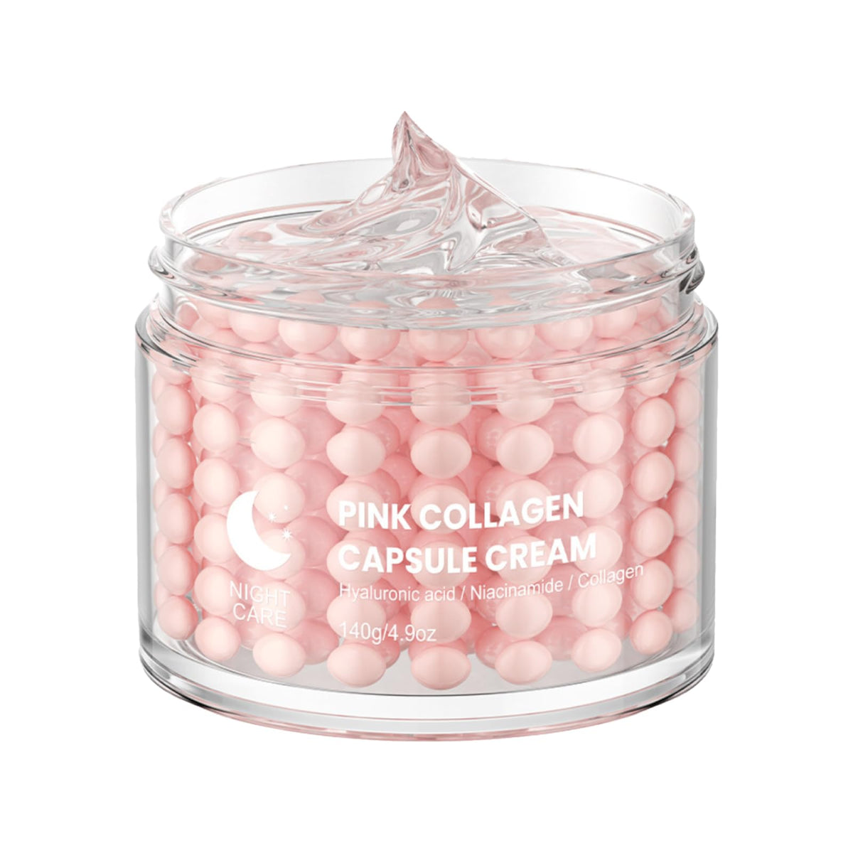 CTUBLIAUNX Collagen Capsule Cream, Deep Hydration Collagen Cream, Anti-Aging Face Moisturizer to Nourish and Soothe Skin, Collagen Face Cream for Smooth & Youthful Glow