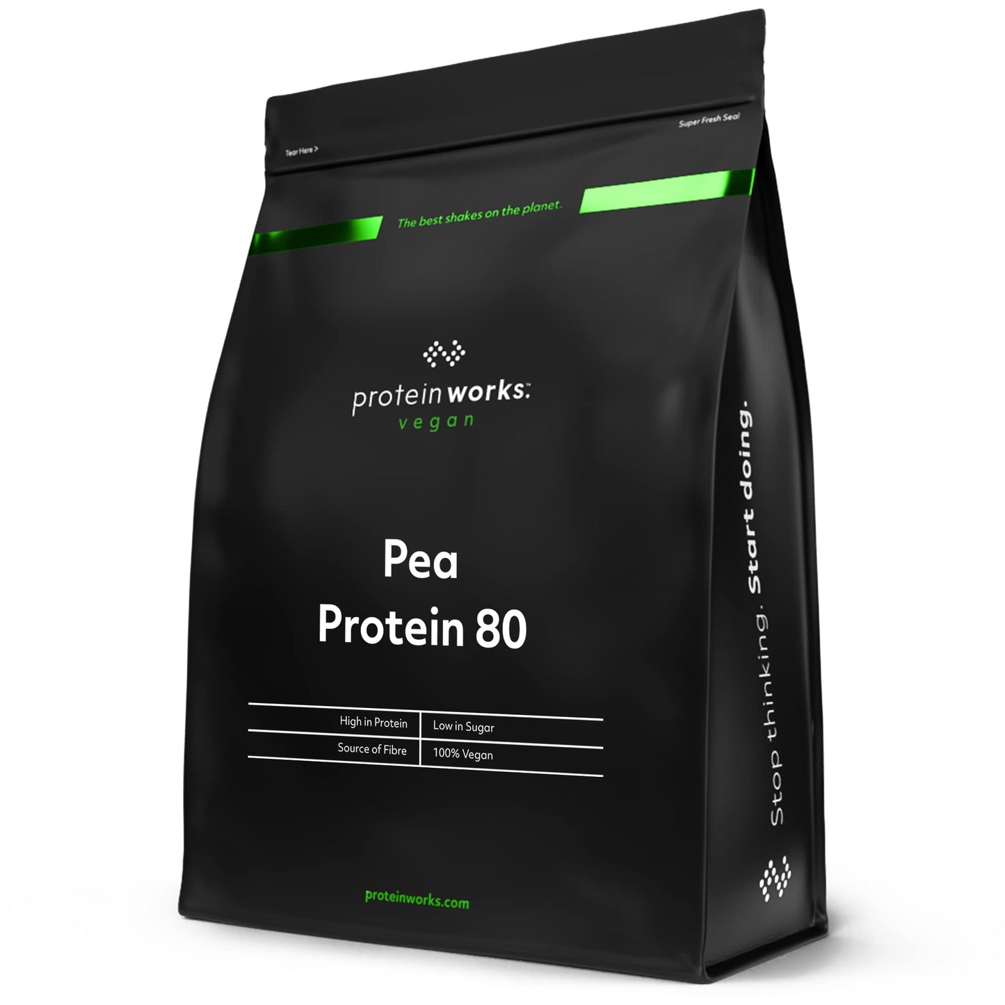 Protein Works - Pea Protein Isolate Protein Powder | 100% Plant-Based & Natural | Gluten Free | No Added Sugar | Unflavoured | 500 g