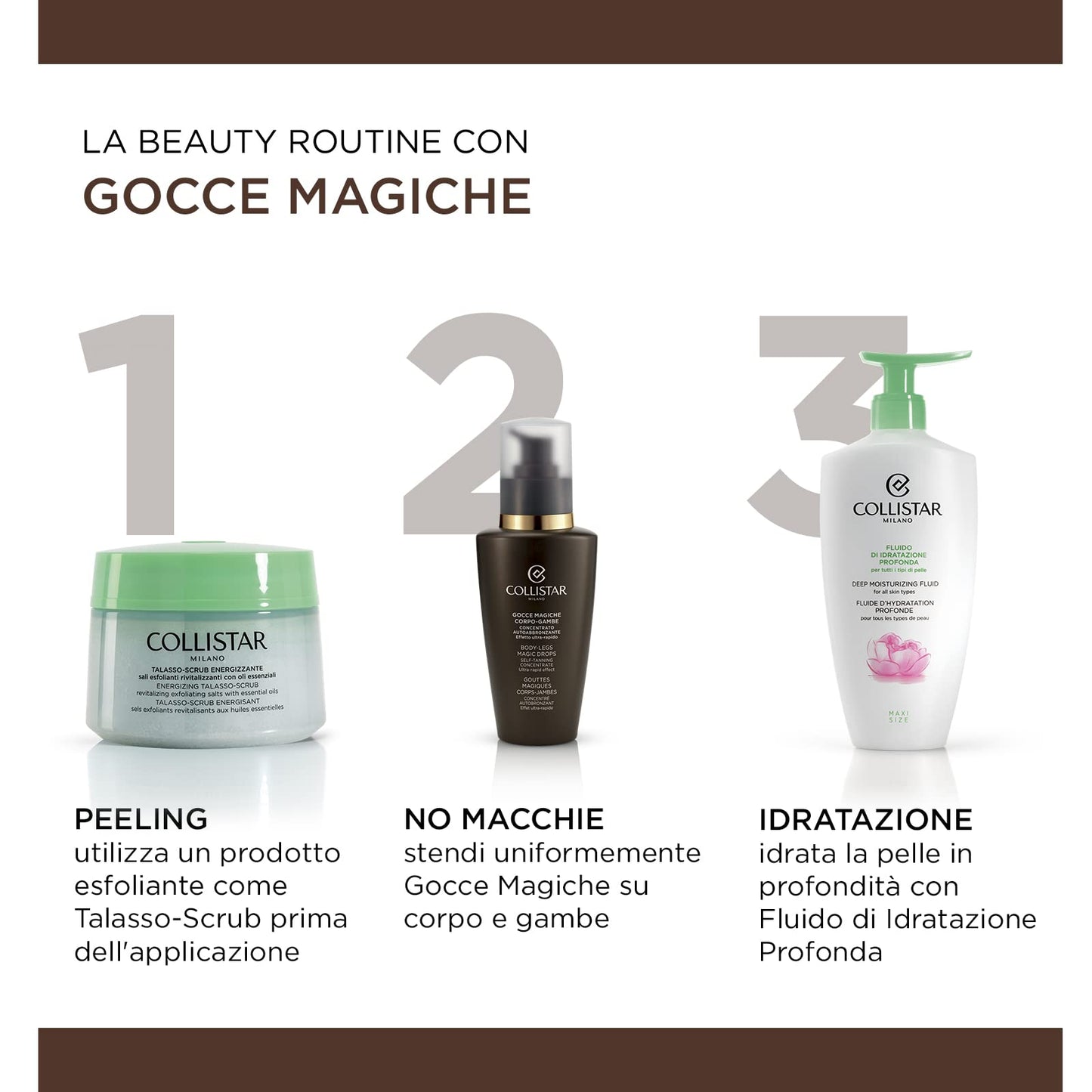 Collistar Self Tanning Legs Magic Drops, 125 ml