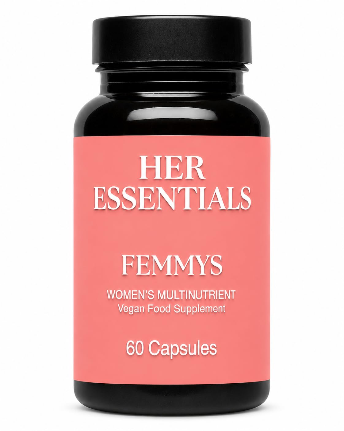 Women’s Multivitamins & Minerals with Hyaluronic Acid & Biotin | 26 Essential Vitamins, Minerals & Botanicals | Optimal doses | Vegan & Gluten Free | No Synthetic fillers | 60 Caps | Her Essentials