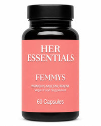 Women’s Multivitamins & Minerals with Hyaluronic Acid & Biotin | 26 Essential Vitamins, Minerals & Botanicals | Optimal doses | Vegan & Gluten Free | No Synthetic fillers | 60 Caps | Her Essentials