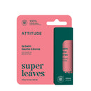 ATTITUDE Lip Balm, Natural Origin, Nourishes & Protects, Shea Butter, Coconut & Castor Oils, EWG Verified, For Dry Lips, Men and Women, Vegan, Watermelon, 8.5 g