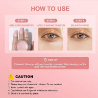 Tianyue Under Eye Brightener,10g Eye Brightener，,Eye Highlighter Concealer,Eye Concealer Completely Covers Dark Circles,Waterproof Concealer for Eye Ring Corrector