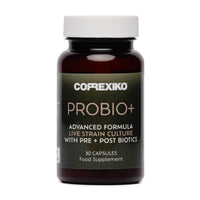 CORREXIKO Probio+ Probiotic Tablets - Advanced 12 Strain Culture - Contains Prebiotics & Postbiotics for Gut Health - Supports Digestion, Immune Health & Reduces Bloating - 30 Capsules, 1 Month Supply