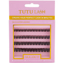 TUTU LASH Tutu Lash Caramel Lashes Brown DIY Cluster Lashes ALL OUT 56 x cluster lashes self application easy to apply lashes lash cluster box re-usable vegan (All Out Brown Cluster Lashes)