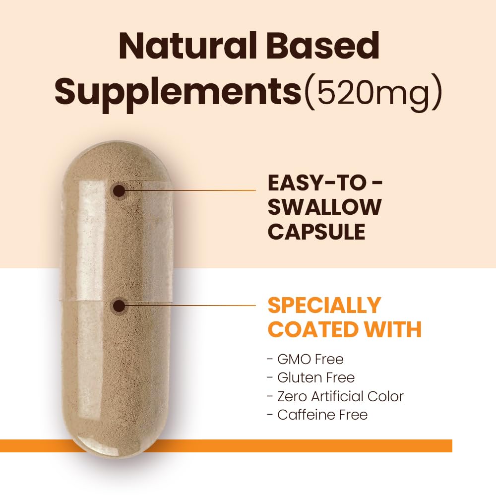 JungKwanJang Calm Formula with Ashwagandha 300mg, American Ginseng 428mg and L theanine 204mg Supplement - 60 Capsule for Men and Women