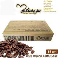 Generic Handmade Organic Coffee scrub soap Anti Acne Anti aging 90g