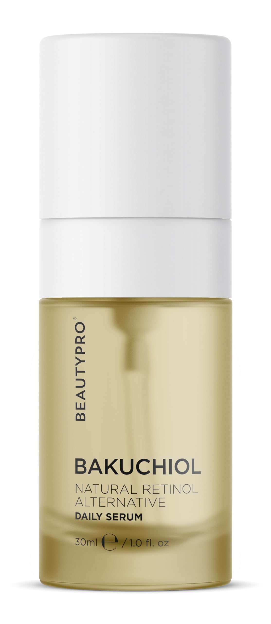 BEAUTYPRO BAKUCHIOL Serum 30ml Natural Retinol Hydrating Formula Nourishing Korean Skincare Water-Free Vegan Ingredients Multi Award Winning Brand