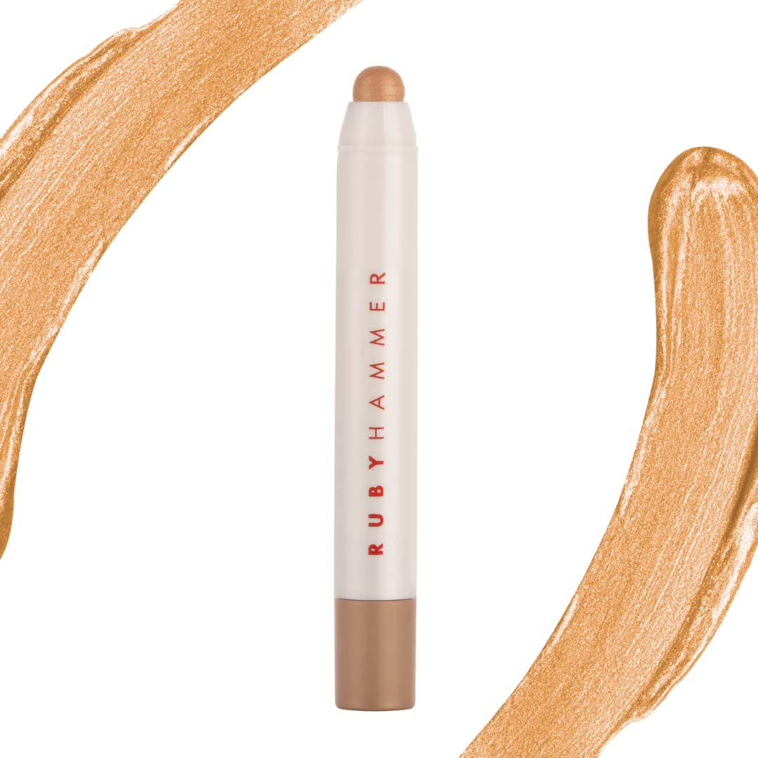 Ruby Hammer Lip Serum Balm - FX Gold - Smooth & Hydrate Your Lips With Our Instantly Nourishing Solid Serum Lip Balm - Quickly Absorbed & Vitamin-enriched To Protect & Restore Dry, Chapped Lips