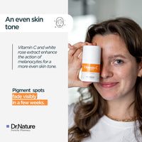 Vitamin C Brightening Serum 50 ML - 99% Natural Ingredients for Sensitive Skin - Pigmentation Serum - Antioxidant Serum & Dark Spot Remover for Face - Anti Ageing Serum for Face for Women and Men