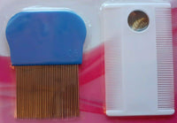 Lice Comb Metal Plastic Nit Hair Comb Set Magnifier Remove Head Lice And Eggs Effectively
