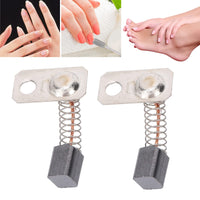 Buachois Nail Drill Carbon Brush,Nail Handpiece Accessory Important Component Replacement Brush for Electric Manicure Machine Professional Manicurist