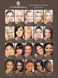 BareFaced Beauty Natural Mineral Foundation 12 g, Angelic
