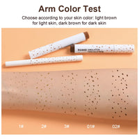 LOPHE Natural Freckle Pen for Face, Ultra-Fine Tip Realistic Freckles Makeup, Waterproof & Long-Lasting, Easy to Use & Remove, Coffee Brown (Slim Barrel), 1 Pc