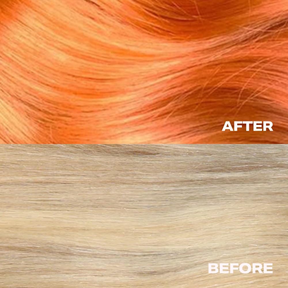 SHRINE Shrine Drop It PEACH Hair Dye Drops | Semi-Permanent Vegan Customisable Hair Colour | Mix with Conditioner | Vegan & Cruelty-Free | Temporary Hair Dye | 20ml