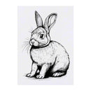 Azeeda 'Rabbit' Temporary Tattoo - Water Resistant, Skin-Safe, Non-Toxic Transfer (TO00062051)