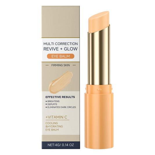 Vitamin C Eye Cream, Eye Cream for Dark Circles and Puffy Eyes, Men and Women Revitalift Eyes Cream, Under Eye Serum Stick for Brightening Revitalizing Anti Wrinkle Hydrating